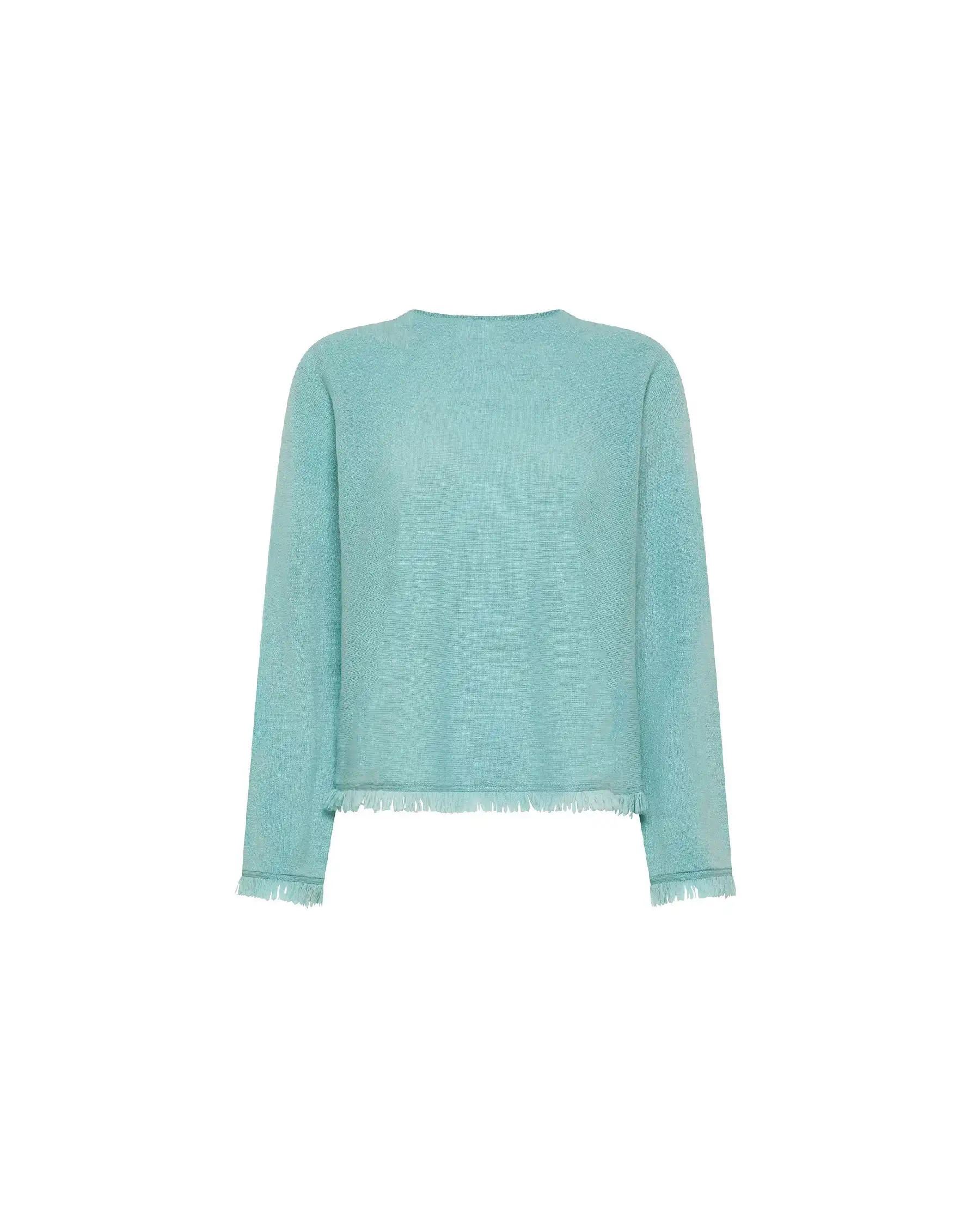 SUN 68 MAGLIA FRINGES CIELO