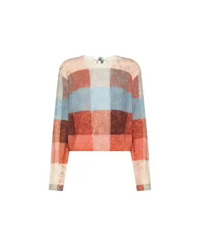 SUN 68 MAGLIONE CHECK MULTICOLOR SUN 68 MAGLIONE CHECK MULTICOLOR
