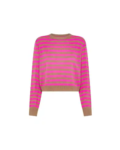 SUN 68 MAGLIA STRIPES CAMMELLO SUN 68 MAGLIA STRIPES CAMMELLO