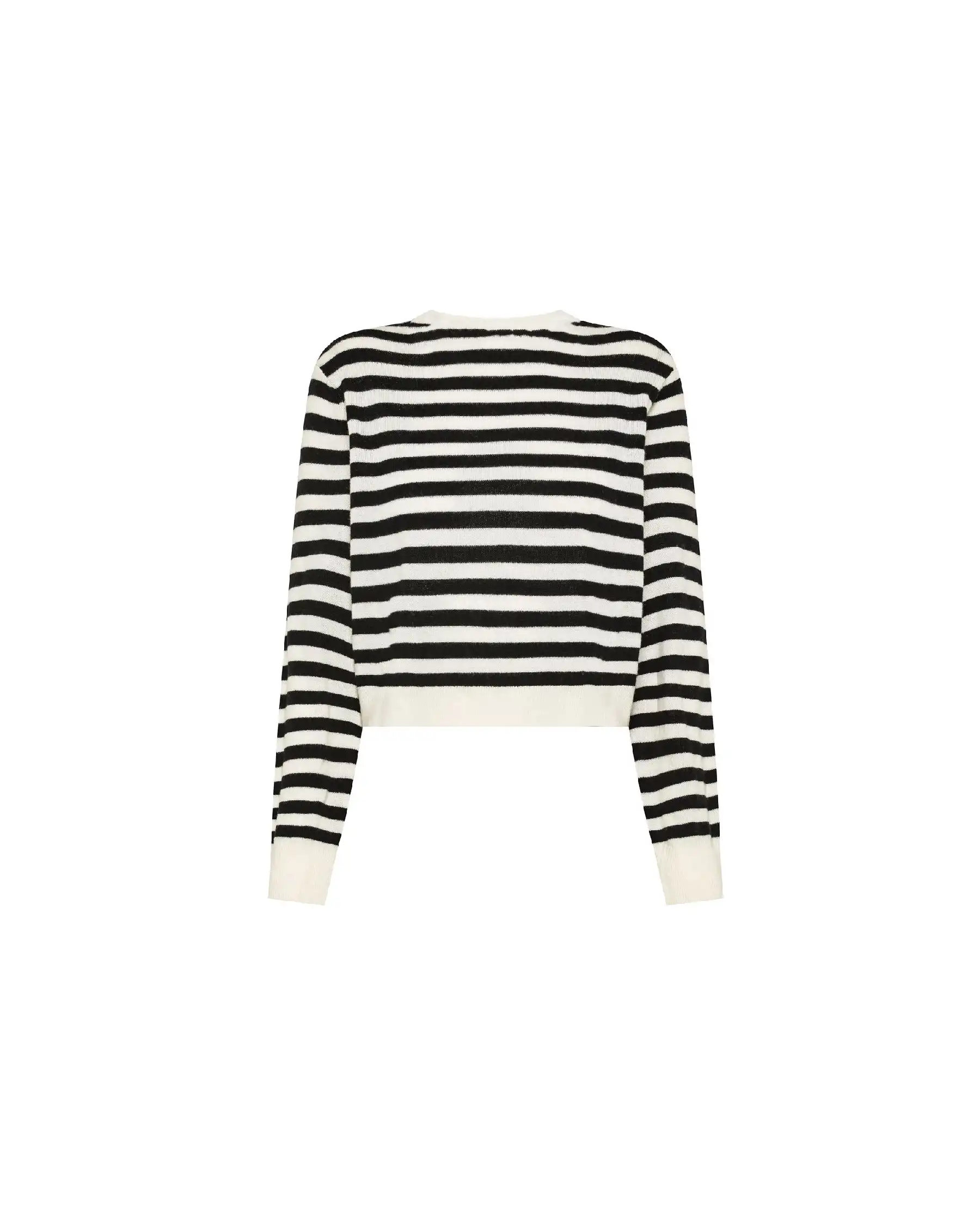 SUN 68 MAGLIA STRIPES PANNA