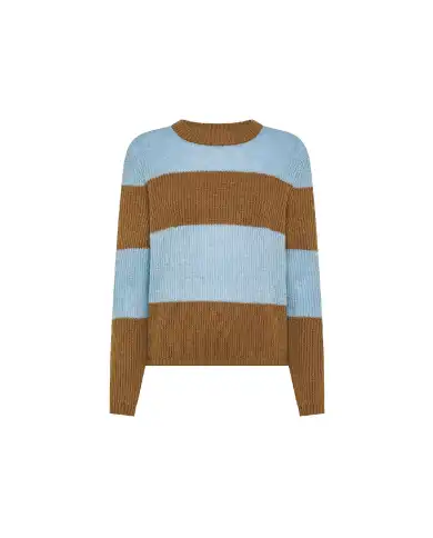 SUN 68 MAGLIONE COLOR BLOCK CAMMELLO SUN 68 MAGLIONE COLOR BLOCK CAMMELLO