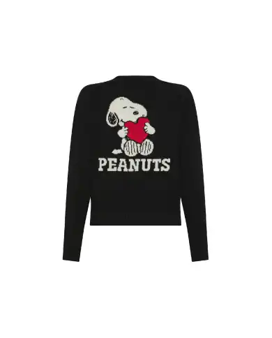 SUN 68 CARDIGAN PEANUTS NERO SUN 68 CARDIGAN PEANUTS NERO