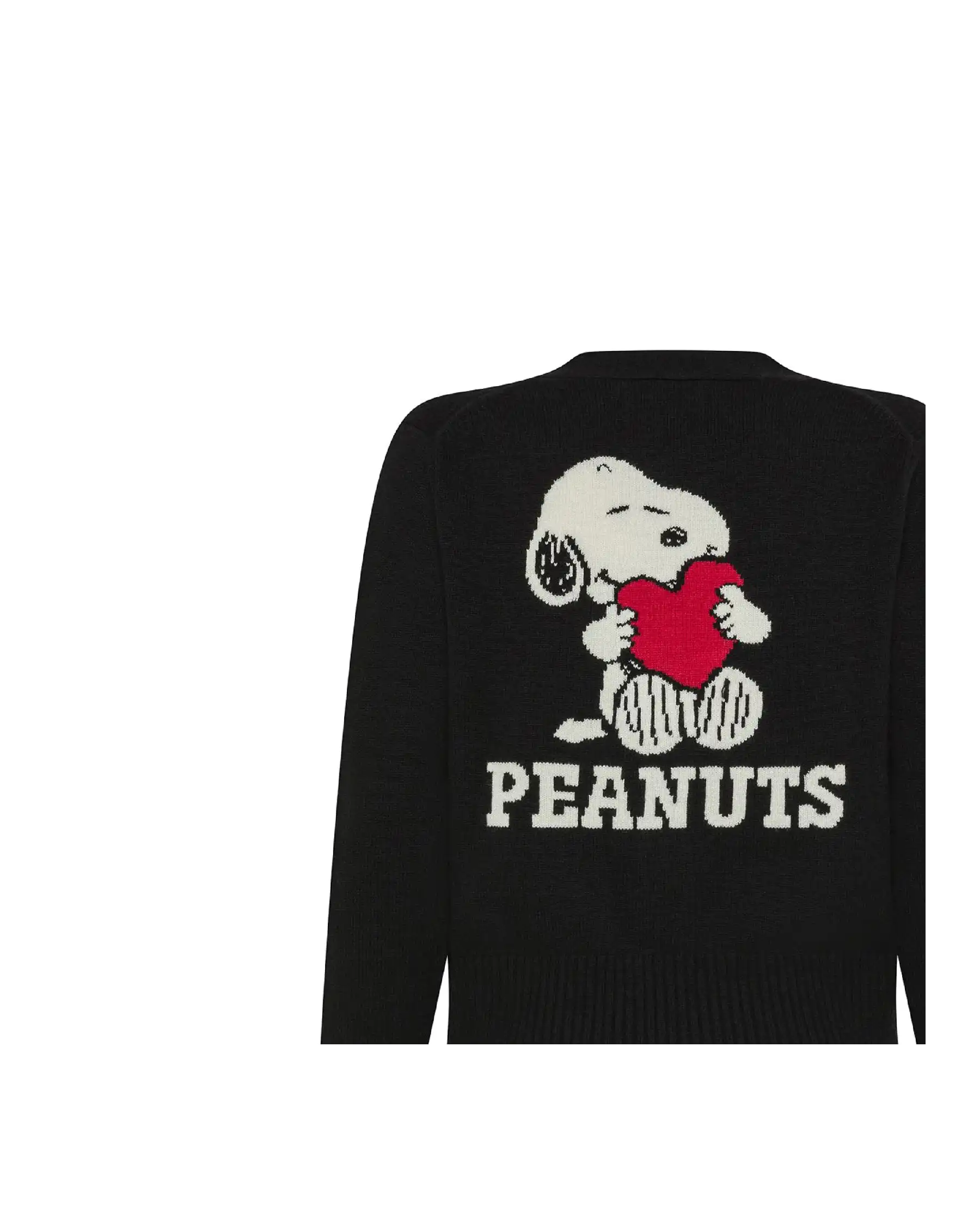 SUN 68 CARDIGAN PEANUTS NERO SUN 68 CARDIGAN PEANUTS NERO