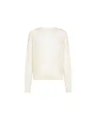 SUN 68 MAGLIA CROCHET PANNA