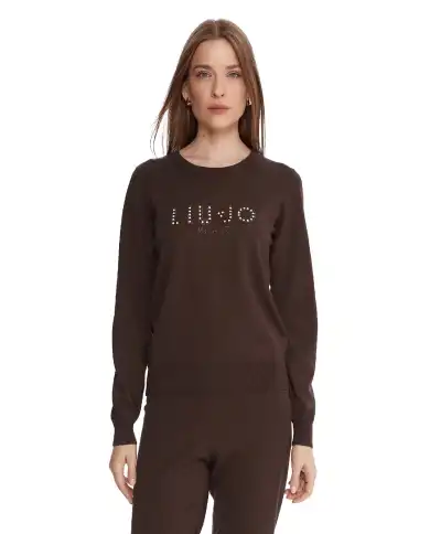 LIU JO MAGLIA MARRONE LIU JO MAGLIA MARRONE