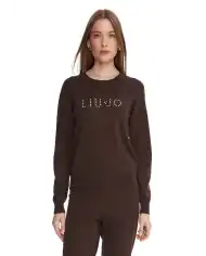 LIU JO MAGLIA MARRONE