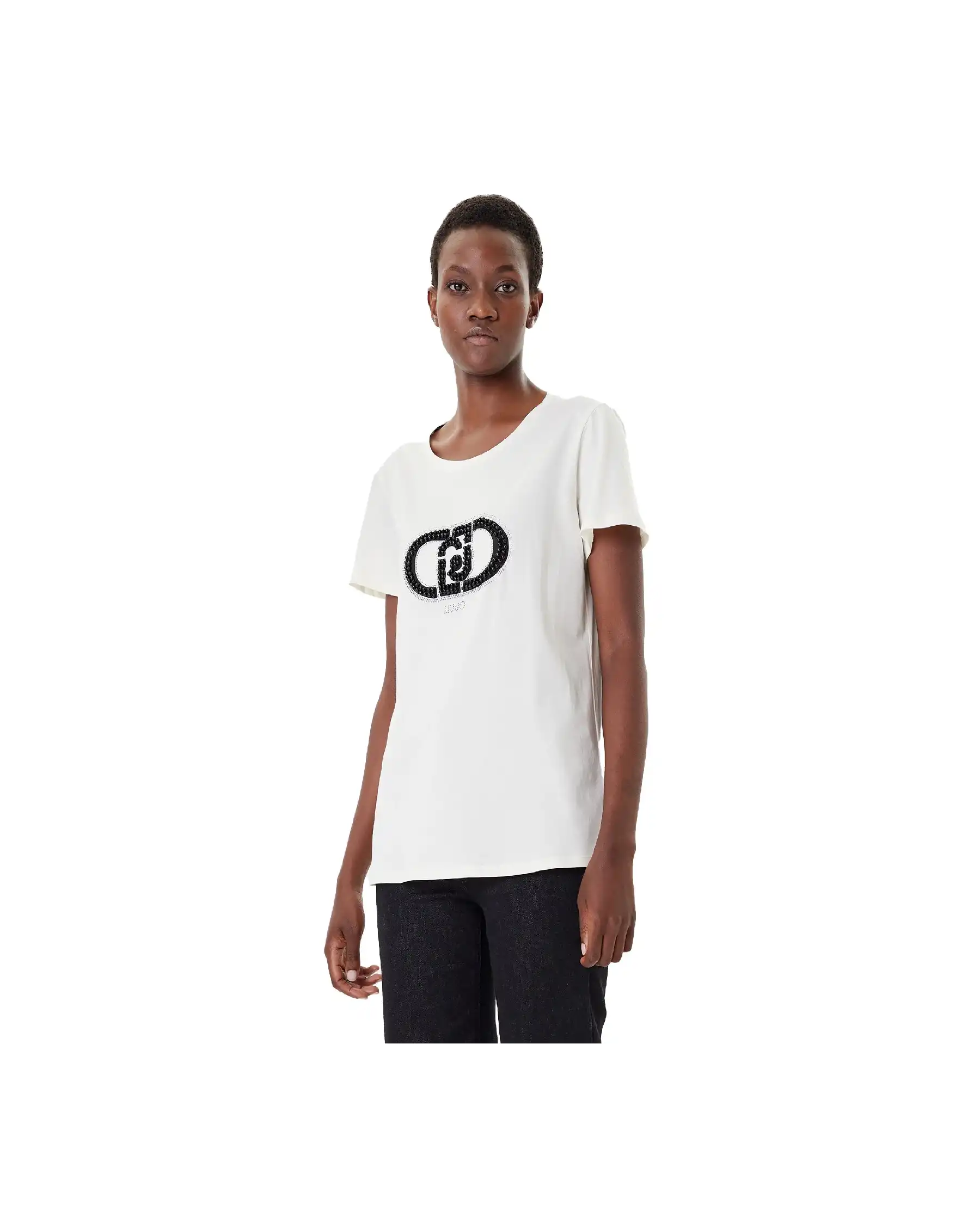 LIU JO T-SHIRT BIANCO