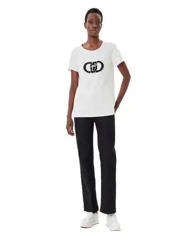 LIU JO T-SHIRT BIANCO LIU JO T-SHIRT BIANCO