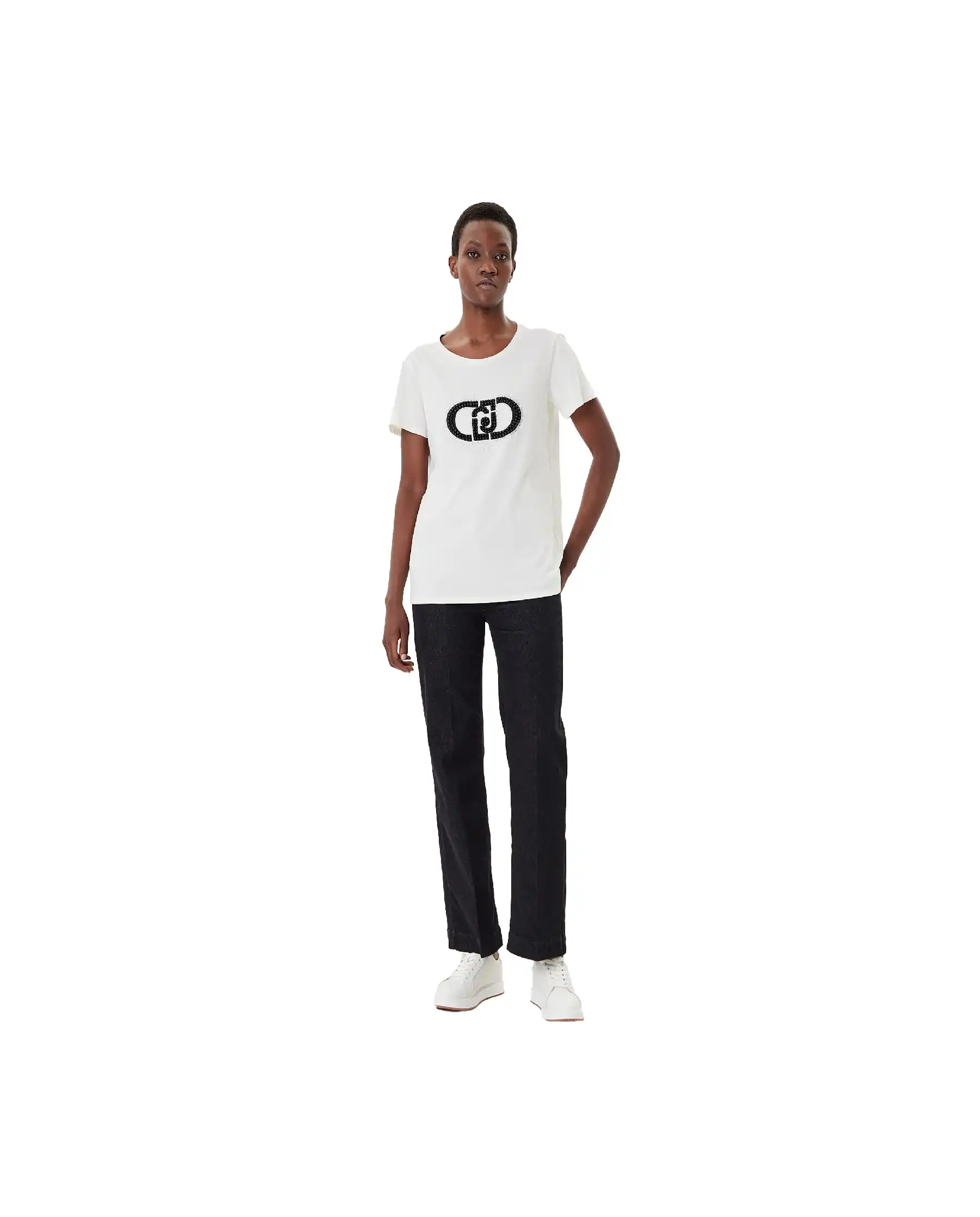 LIU JO T-SHIRT BIANCO