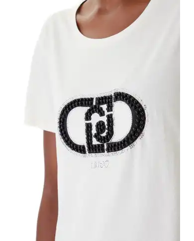 LIU JO T-SHIRT BIANCO LIU JO T-SHIRT BIANCO