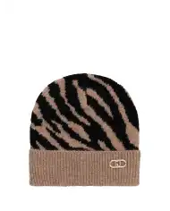 LIU JO BERRETTO ZEBRA CAMMELLO