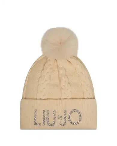 LIU JO BERRETTO CON PONPON BEIGE LIU JO BERRETTO CON PONPON BEIGE