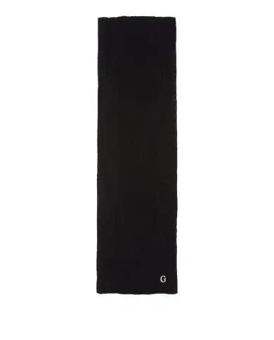 GUESS SCIARPA KNITTED NERO GUESS SCIARPA KNITTED NERO