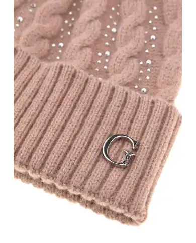 GUESS BERRETTO CON PONPON ROSA GUESS BERRETTO CON PONPON ROSA