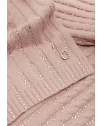 GUESS SCIARPA KNITTED ROSA GUESS SCIARPA KNITTED ROSA