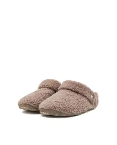 CROCS SABOT COZZZY SLIPPER BEIGE CROCS SABOT COZZZY SLIPPER BEIGE