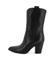 ALMA PIEL STIVALETTI TEXANI NERO