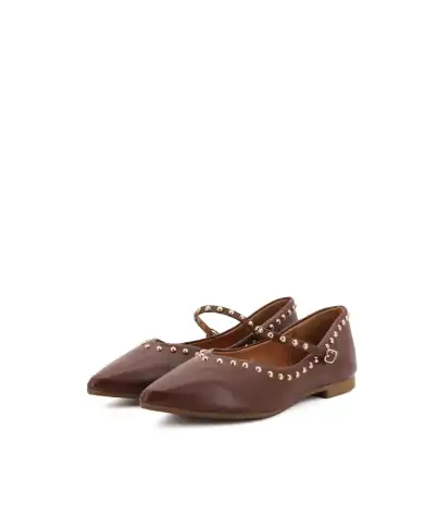 CLAUD•V BALLERINE MARRONE CLAUD•V BALLERINE MARRONE