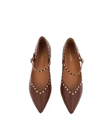 CLAUD•V BALLERINE MARRONE CLAUD•V BALLERINE MARRONE