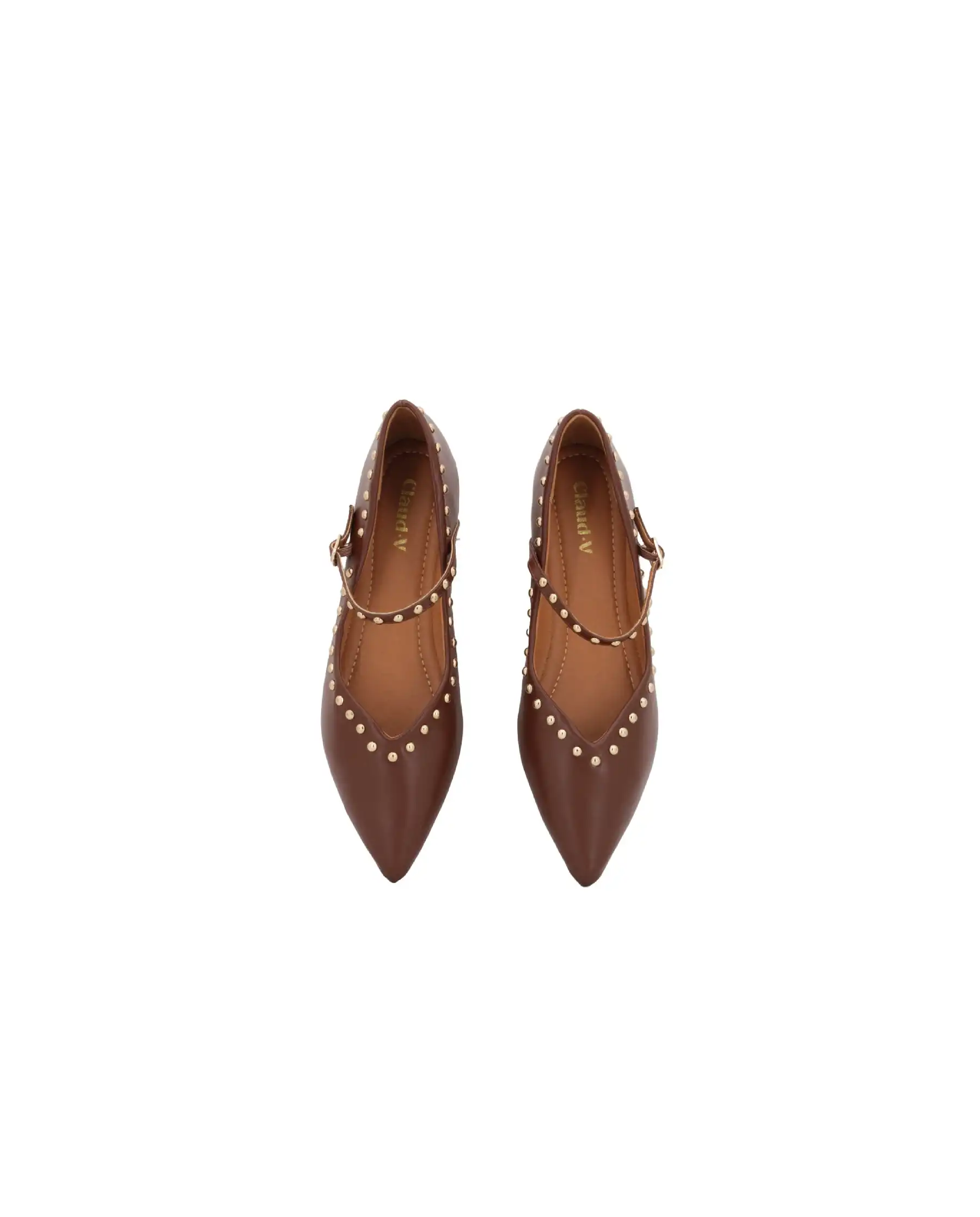 CLAUD•V BALLERINE MARRONE