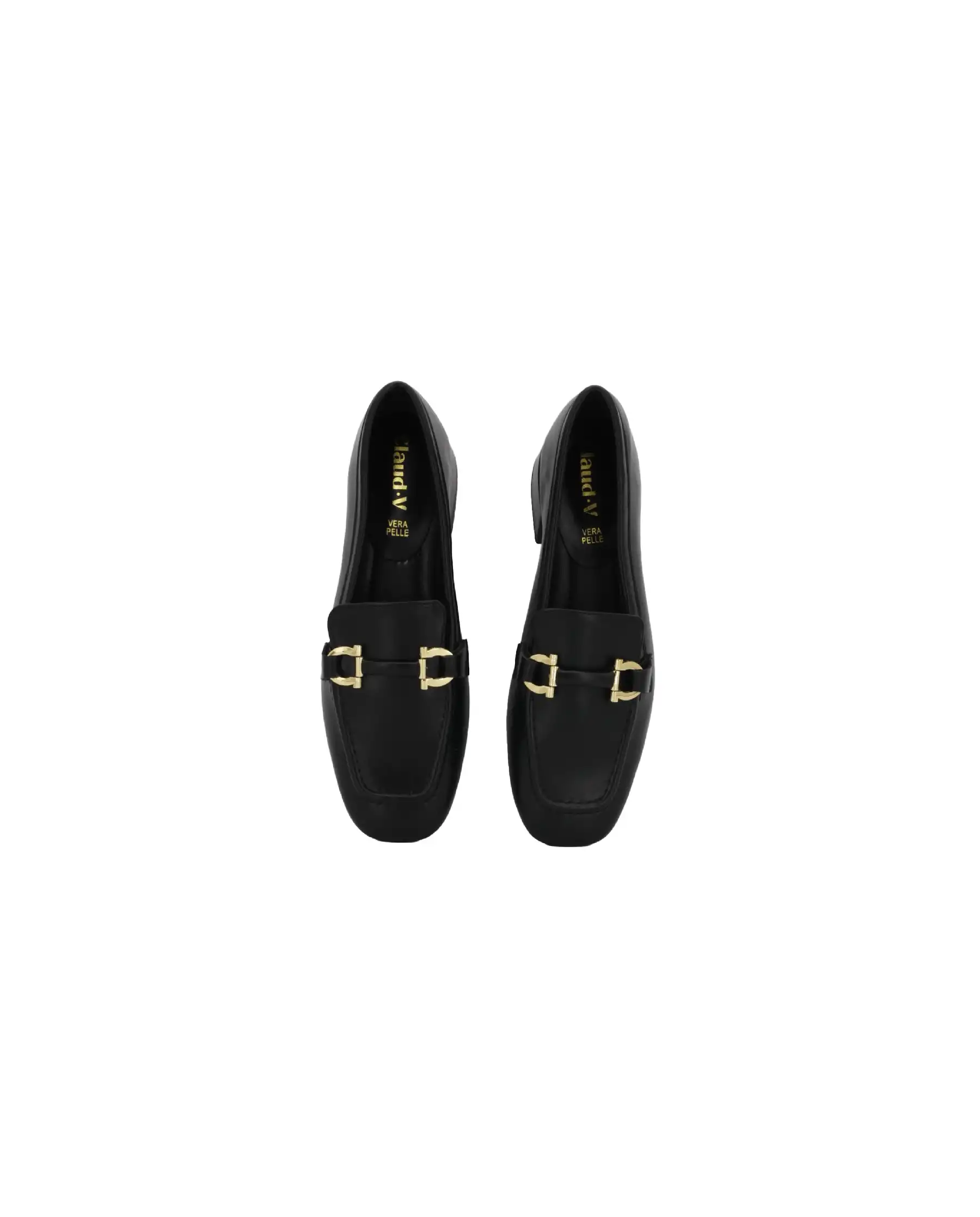 CLAUD•V MOCASSINI NERO
