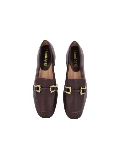 CLAUD•V MOCASSINI BORDEAUX CLAUD•V MOCASSINI BORDEAUX