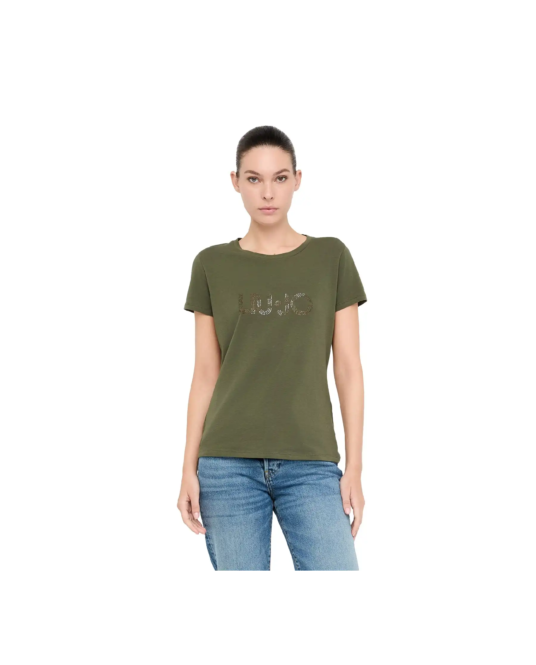 LIU JO T-SHIRT VERDE
