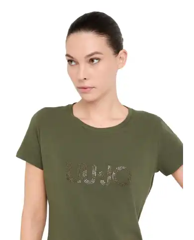 LIU JO T-SHIRT VERDE