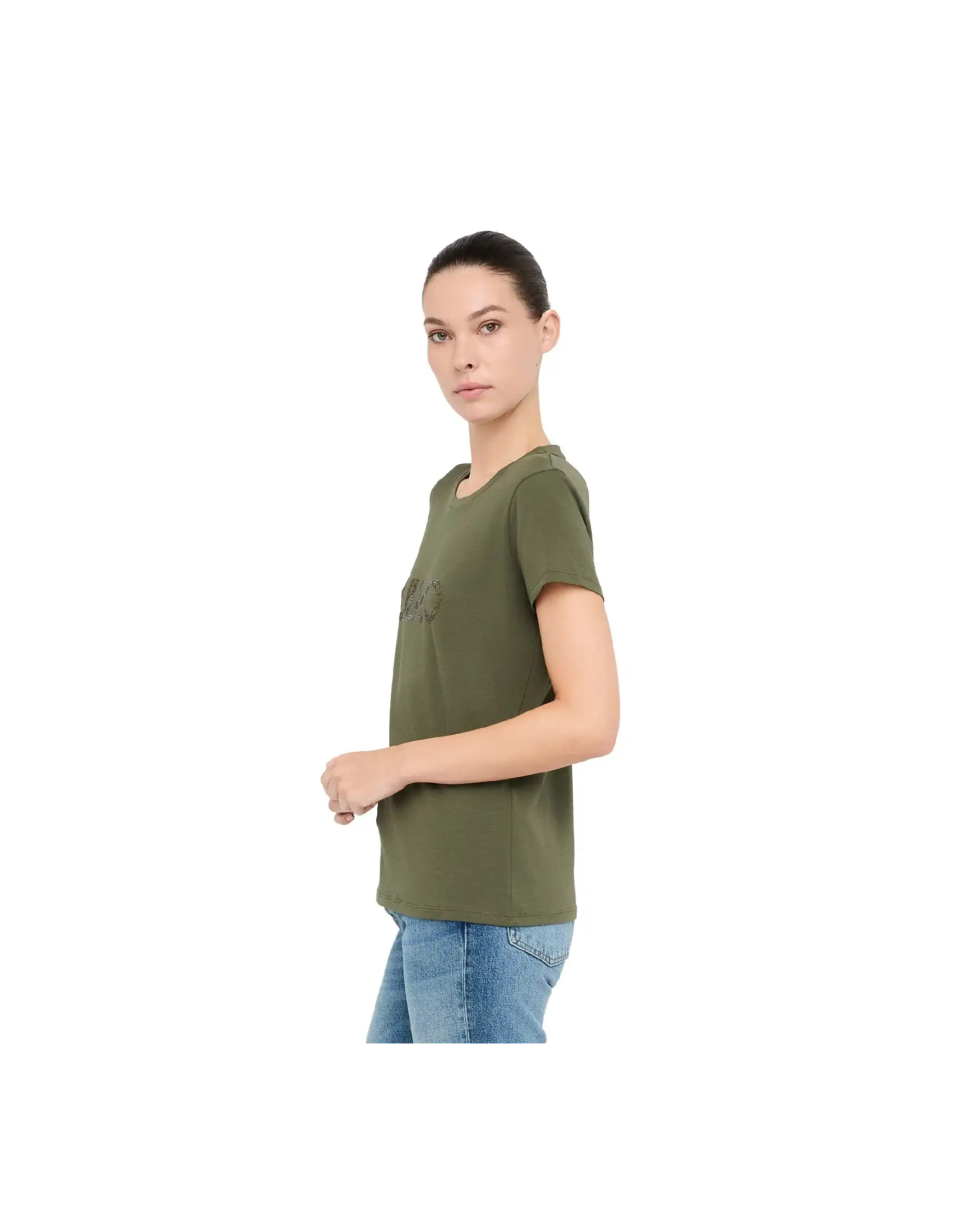 LIU JO T-SHIRT VERDE