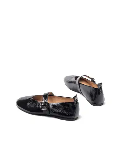 UNISA BALLERINA MARY JANE BORA NERO UNISA BALLERINA MARY JANE BORA NERO