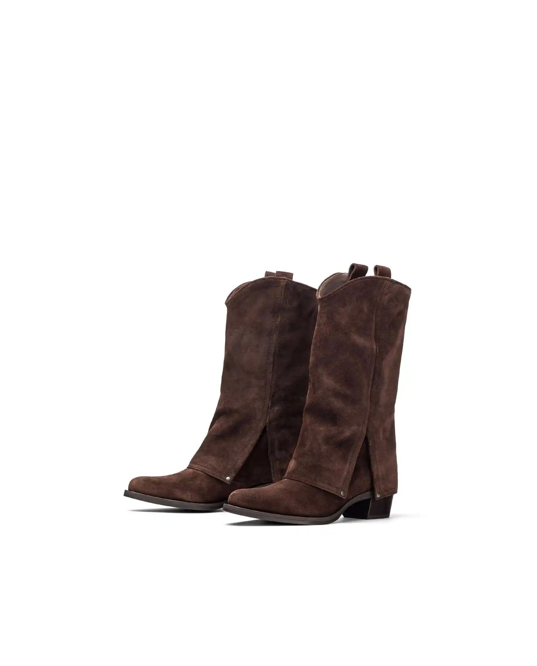 UNISA STIVALI TEXANI GURIA MARRONE