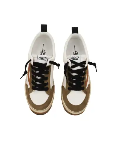 4B12 SNEAKERS LAKERS BIANCO 4B12 SNEAKERS LAKERS BIANCO