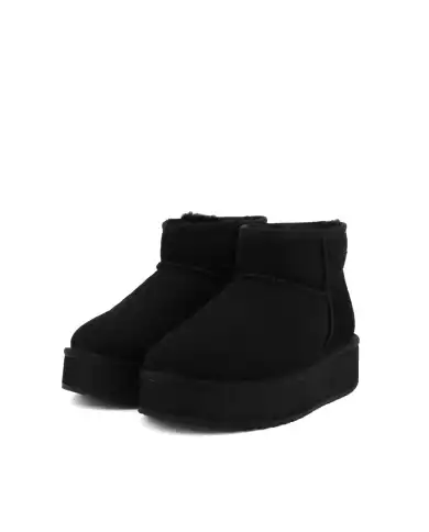 EMU AUSTRALIA STIVALETTI STINGER MICRO FLATFORM NERO EMU AUSTRALIA STIVALETTI STINGER MICRO FLATFORM NERO