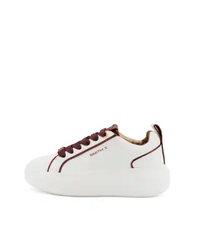 SMITH X SNEAKERS STONE HIGH BIANCO SMITH X SNEAKERS STONE HIGH BIANCO