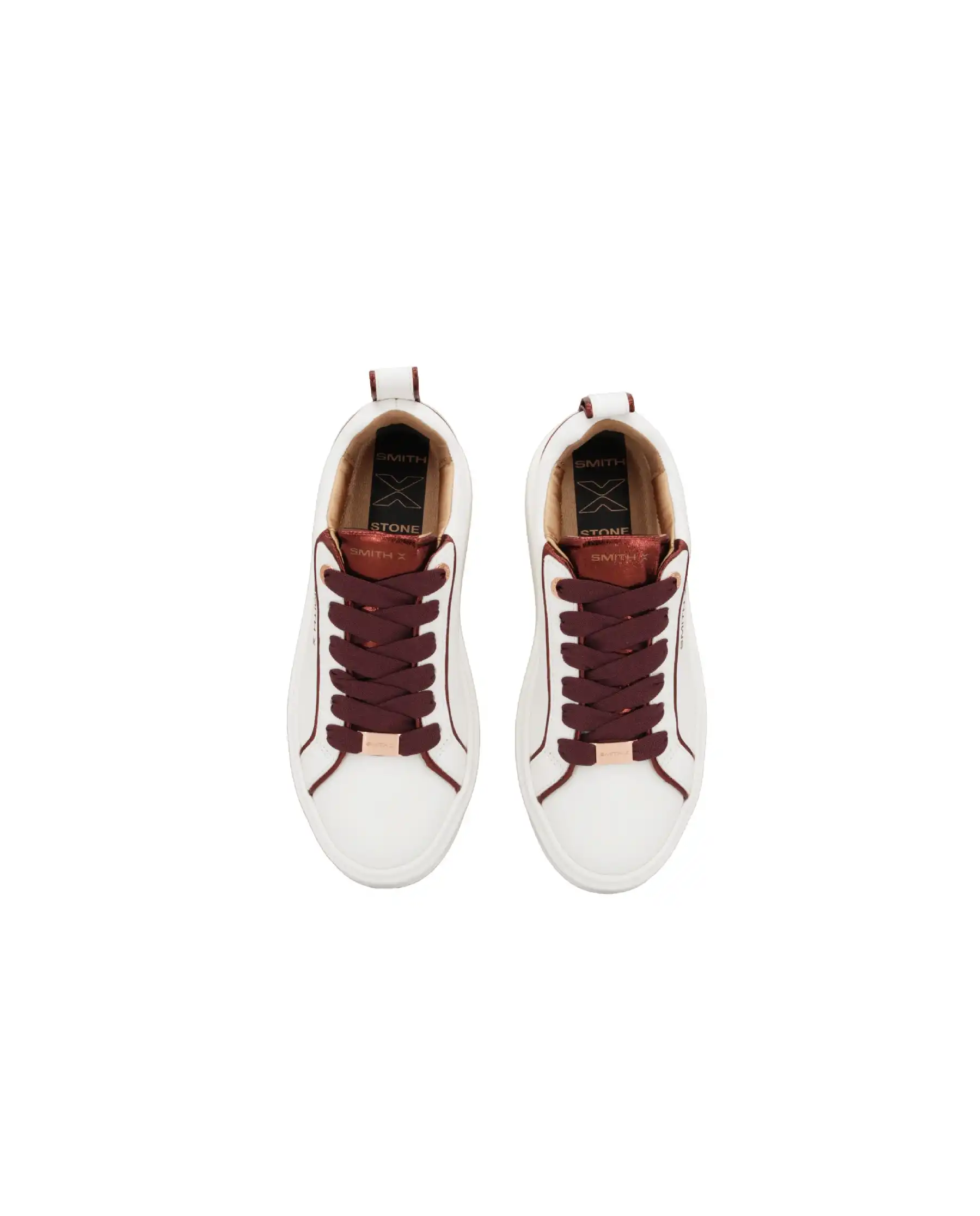 SMITH X SNEAKERS STONE HIGH BIANCO SMITH X SNEAKERS STONE HIGH BIANCO