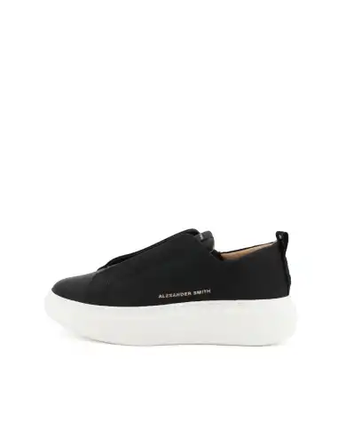 ALEXANDER SMITH SNEAKERS SLIP-ON WEMBLEY NERO ALEXANDER SMITH SNEAKERS SLIP-ON WEMBLEY NERO