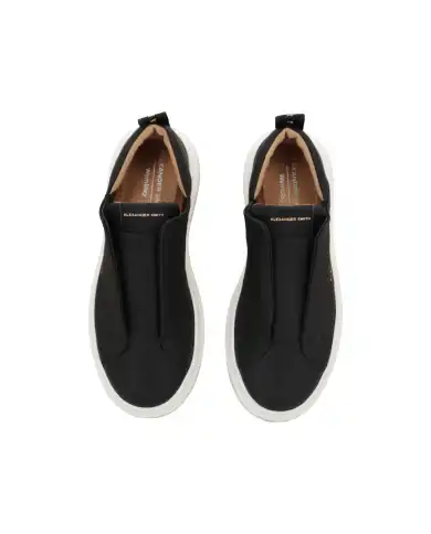 ALEXANDER SMITH SNEAKERS SLIP-ON WEMBLEY NERO ALEXANDER SMITH SNEAKERS SLIP-ON WEMBLEY NERO