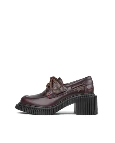CAMPER BARCA CON TACCO LONDON BORDEAUX CAMPER BARCA CON TACCO LONDON BORDEAUX
