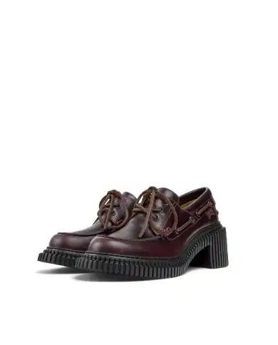 CAMPER BARCA CON TACCO LONDON BORDEAUX CAMPER BARCA CON TACCO LONDON BORDEAUX