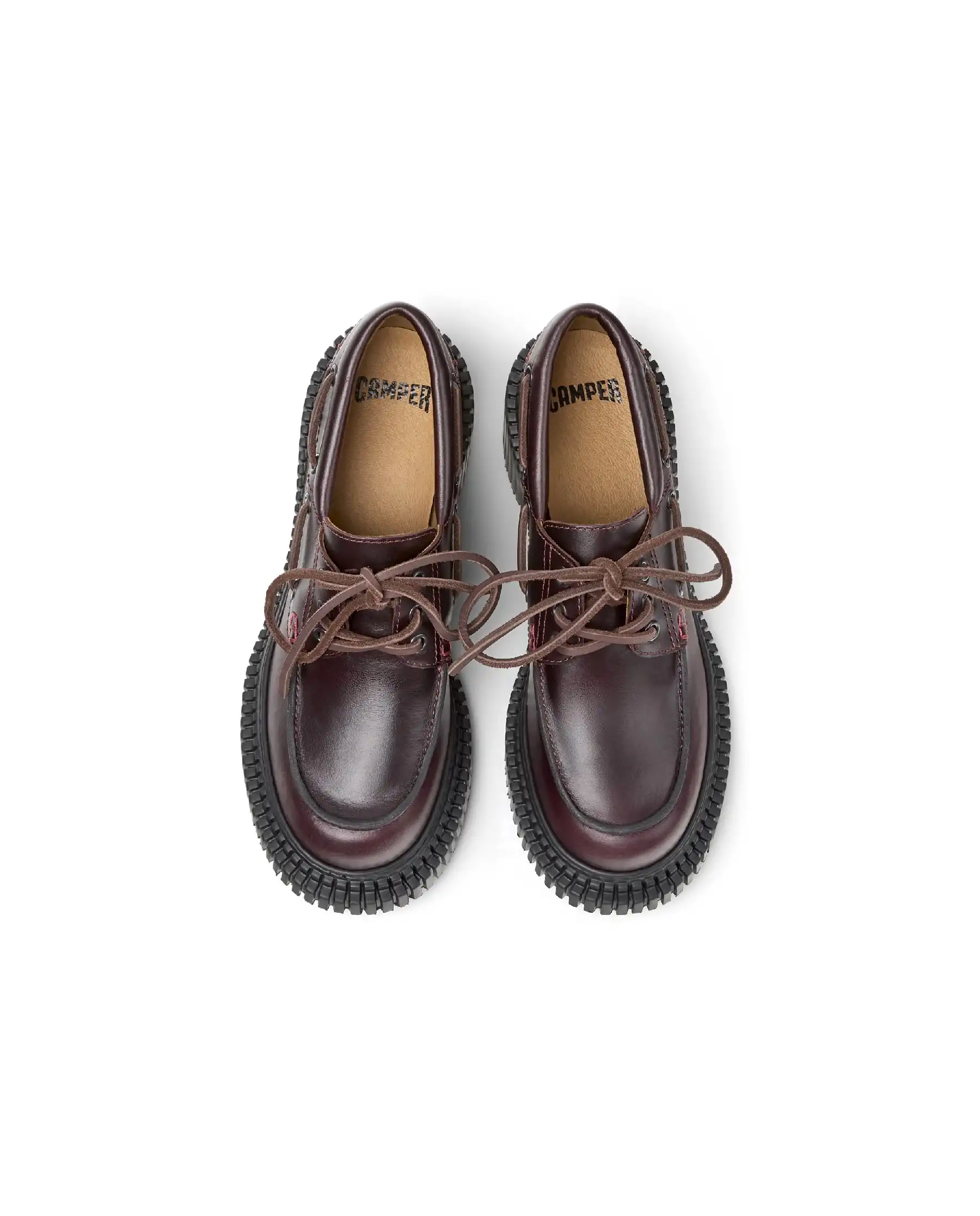 CAMPER BARCA CON TACCO LONDON BORDEAUX CAMPER BARCA CON TACCO LONDON BORDEAUX