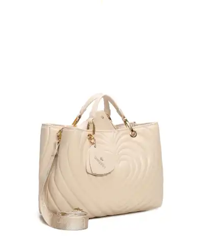 BRACCIALINI BORSA BETH MATELASSE PANNA BRACCIALINI BORSA BETH MATELASSE PANNA