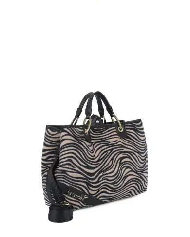 BRACCIALINI BORSA BETH ANIMALIER BEIGE BRACCIALINI BORSA BETH ANIMALIER BEIGE
