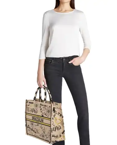 BRACCIALINI BORSA QUEEN BEIGE BRACCIALINI BORSA QUEEN BEIGE
