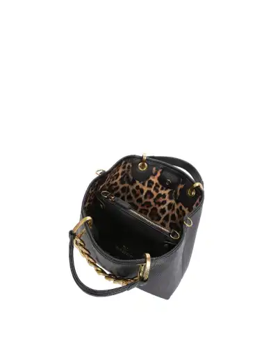BRACCIALINI BORSA BETH JEWELS NERO