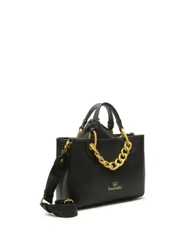 BRACCIALINI BORSA BETH JEWELS NERO