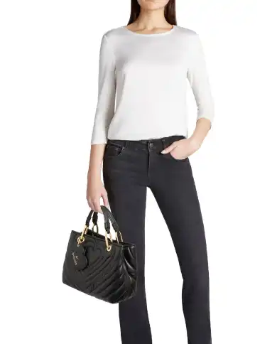 BRACCIALINI BORSA BETH MATELASSE NERO BRACCIALINI BORSA BETH MATELASSE NERO