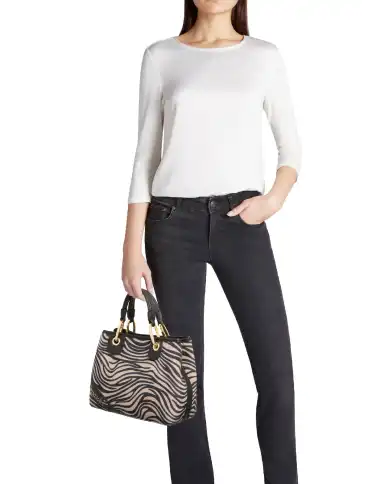 BRACCIALINI BORSA BETH ANIMALIER BEIGE BRACCIALINI BORSA BETH ANIMALIER BEIGE