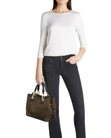 BRACCIALINI BORSA BETH ANIMALIER MACULATO BRACCIALINI BORSA BETH ANIMALIER MACULATO