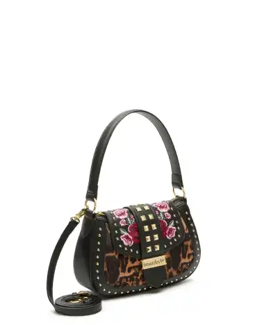 BRACCIALINI BORSA ROCK NERO