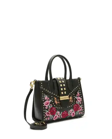 BRACCIALINI BORSA ROCK NERO